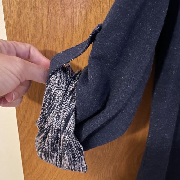 Max Studio Weekend Womens Dress Size Medium Navy Casual Comfy Pockets EUC - Picture 8 of 10